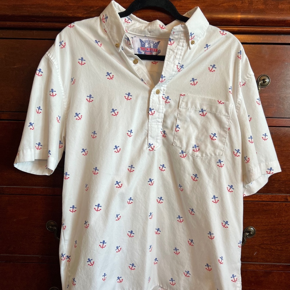Chubbies The Nutter Anchor Flag Shirt and Matching Shorts